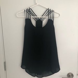 Strappy light weight tank top